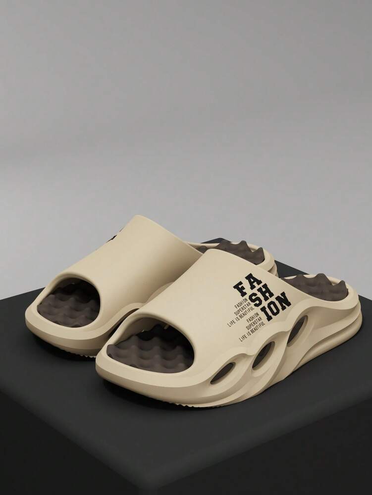 Men's Fashion Massage Slide Sandals Quick Dry Non Slip Open Toe Slippers Casual Indoor Outdoor Sports Shoes Teen Summer Vacation