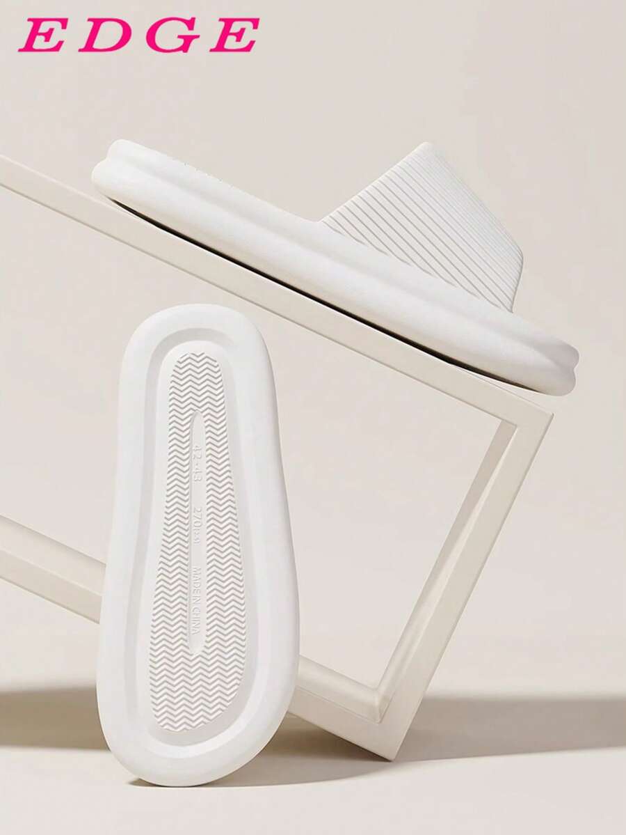 Men And Women Quiet EVA Slippers Non Slip Quick Dry Odor Proof Soft Sole Indoor Bathroom House Sandals Comfortable Summer Home Wear