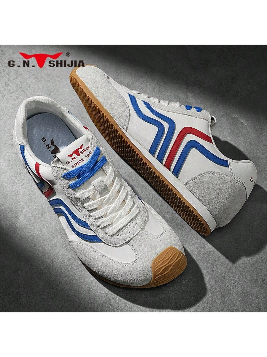 Men's G.N.SHIJIA 2025 Classic Bull Family Sneakers Low Top Athletic Board Shoes Casual Versatile Comfortable Fashion Sports Footwear